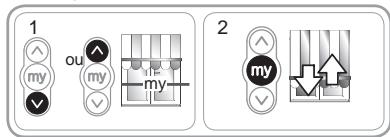 SOMFY SUNEA IO - Suppression de la position favorite (my) - 1