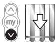 SOMFY SUNEA IO - Regolazione del finecorsa basso - 1