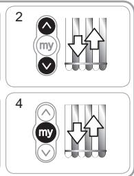 SOMFY SUNEA IO - Ändern der unteren Endlage - 2