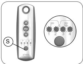 SOMFY SUNIS RTS - Association du sunis RTS à partir d'une telis 4 soliris RTS - 2