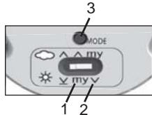 SOMFY THERMOSUNIS - Mode Umschaltung - 1