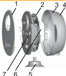 SOMFY THERMOSUNIS - Dettagli dei componenti - 1