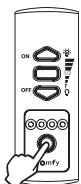 SOMFY DOUILLE TELECOMMANDEE 2401096 - Effacer une ou plusieurs télécommandes - 1