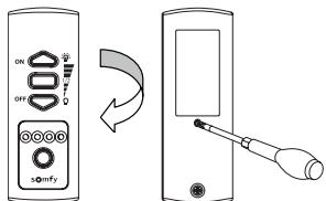 SOMFY DOUILLE TELECOMMANDEE 2401096 - Effacer une ou plusieurs télécommandes - 3