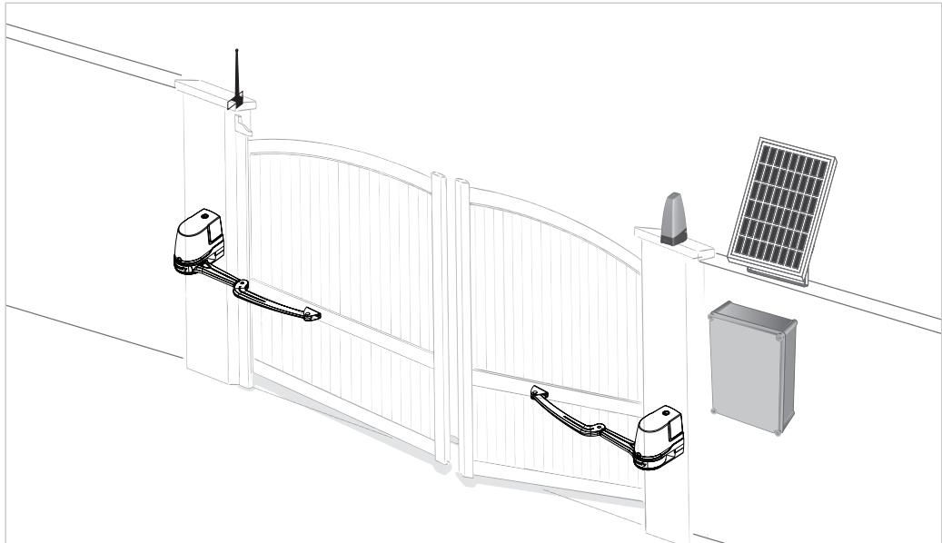SOMFY EVOLVIA 400 - ■ Télecommande 4 touches—Keytis NS 4 RTS 2400660 - 3