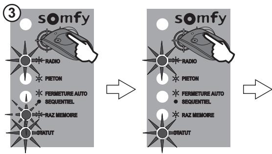 SOMFY EVOLVIA 400 - Quand effacez les réglages? - 3