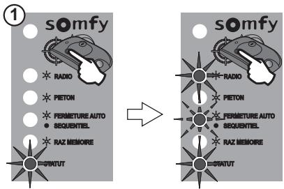 SOMFY EVOLVIA 400 - ■ Activation du mode fermeture automatique - 2