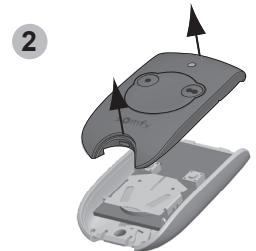 SOMFY EVOLVIA 400 - Changez la pile de la télécommande - 3