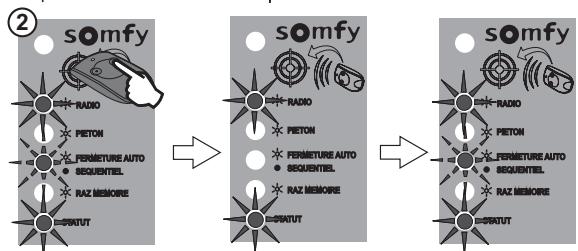 SOMFY EVOLVIA 400 - - Reconnaissance des cellules par l'électronique du moteur en mode séquentiel - 2