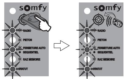 SOMFY EVOLVIA 400 - ■ Activation du mode fermeture automatique - 1