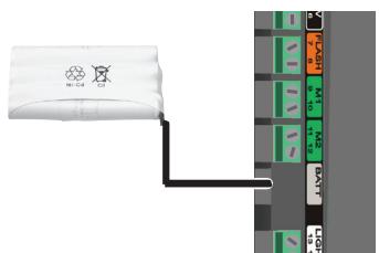 SOMFY EVOLVIA 400 - - Câblage et mise en place de la batterie - 1