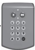 SOMFY EVOLVIA 400 - Clavier à code radio 2400625 - 1