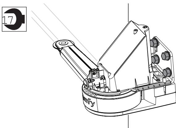SOMFY EVOLVIA 400 - Fixez les moteurs aux piliers - 6