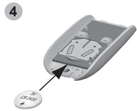 SOMFY EVOLVIA 400 - Changez la pile de la télécommande - 4