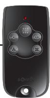 SOMFY EVOLVIA 400 - ■ Télecommande 4 touches—Keytis NS 4 RTS 2400660 - 1