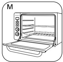 ROWENTA OR 8040 - Cuissons simultanées pour version chaleur tournante * - 1