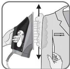 ROWENTA DG8030 EXPERT PRESSURE IRON STEAMER - USE - 5
