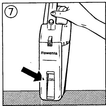 ROWENTA AC 121 CLEANETTE - CONSIGNES DE SECURITE : - 7