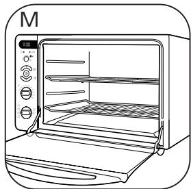 ROWENTA 41 - · Cuissons simultanées pour version chaleur tournante - 2