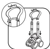 ROWENTA PERFECT STEAM DG8960F0 - Installatie van de geintegreerde hanger: - 4