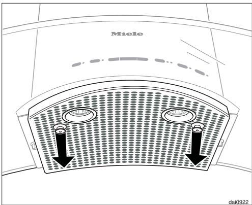 MIELE DA249-4 SYSTEME DE VENTILATION - Filtre à graisses - 2