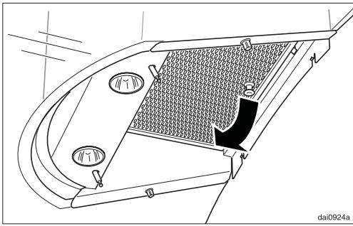 MIELE DA249-4 SYSTEME DE VENTILATION - Filtre à graisses - 3