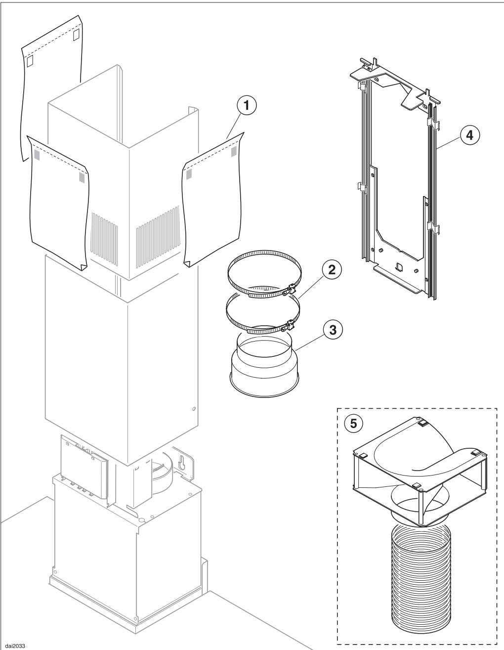 MIELE DA279-4 SYSTEME DE VENTILATION - Mise au rebut de votre ancien apparéil - 1