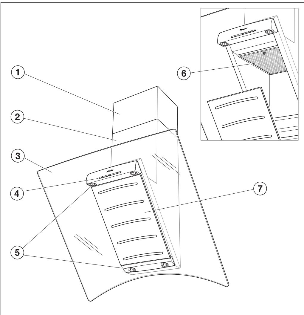 MIELE DA289-4 SYSTEME DE VENTILATION - Installation - 1