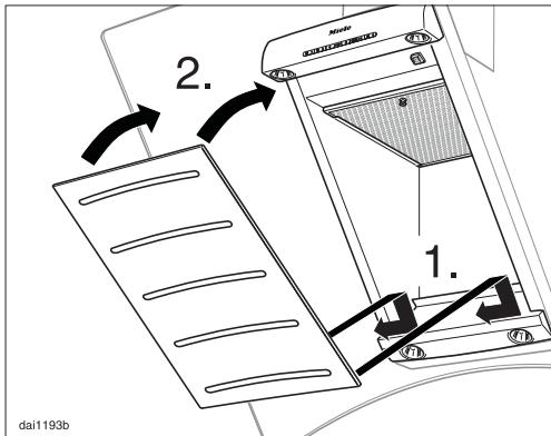 MIELE DA289-4 SYSTEME DE VENTILATION - Nettoyez le filtré àGRAisses - 1