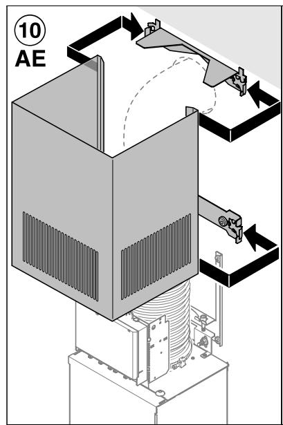 MIELE DA 398-5 - INSTALLATION MANUAL - Installation diagram - Schéma d'installation - Diagrama de instalación - 13
