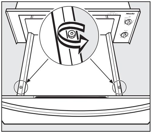 MIELE ESW 4700 - Enlevement du tiroir - 1