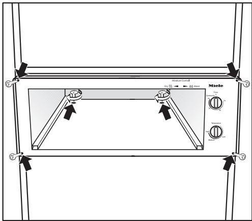 MIELE ESW 4720 - Enlèvement du tiroir - 2