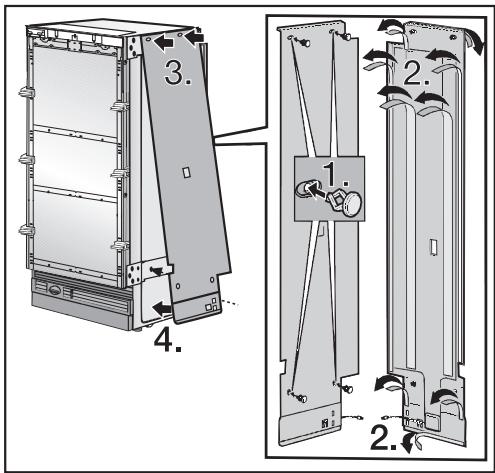 MIELE K 1801 VI - Installing the heating mat - 1