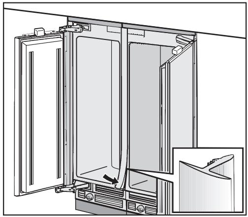 MIELE K 1811 SF - Conexión de los aparatos - 5