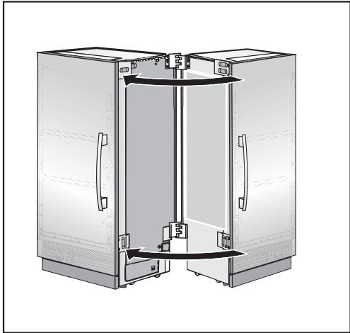 MIELE K 1811 SF - Conexión de los aparatos - 2