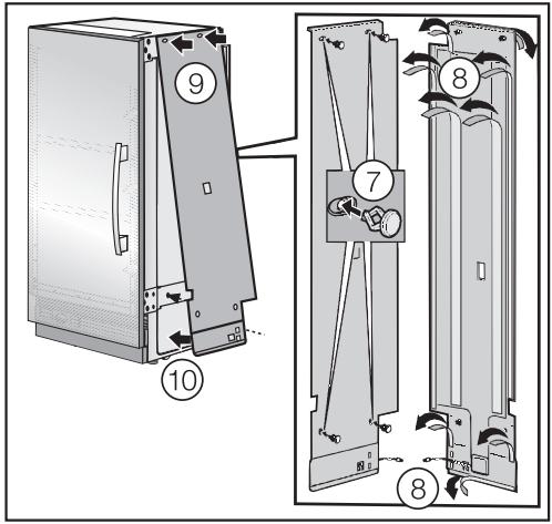 MIELE K 1811 SF - Installing the heating mat - 1