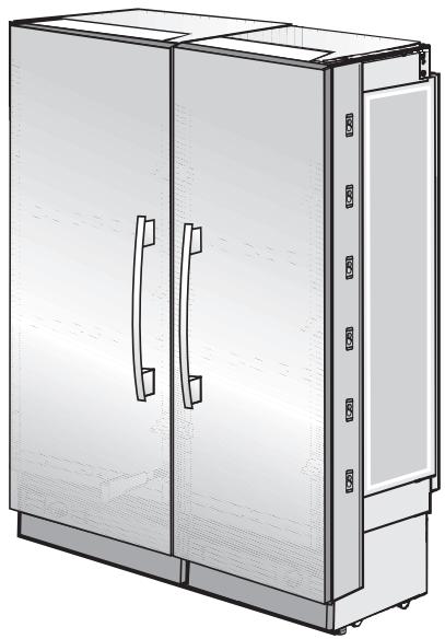 MIELE K 1901 SF - Installation instructions / Instructions d'installation / Instruetiones de instalación - 1