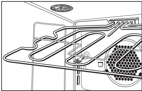 MIELE K 302 - Baje el elemento de calentimiento - 2