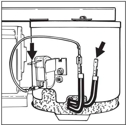 MIELE K 302 - Abaisser l'élément chauffant - 14