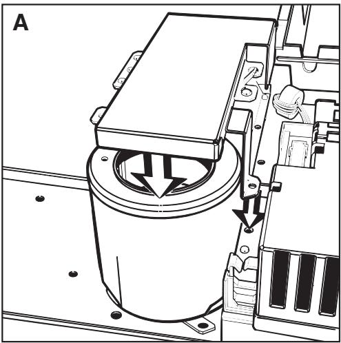MIELE K 302 - Lower the heating element - 10
