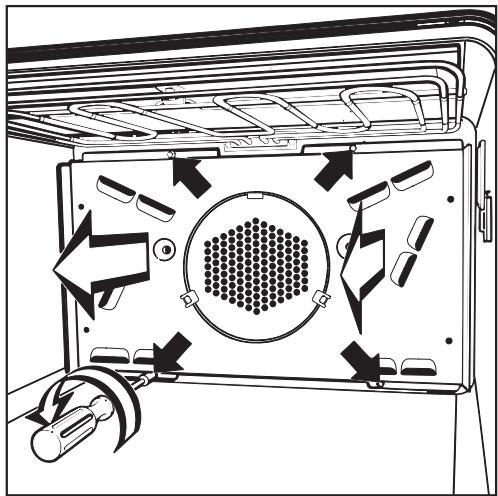 MIELE K 302 - Baje el elemento de calentimiento - 4