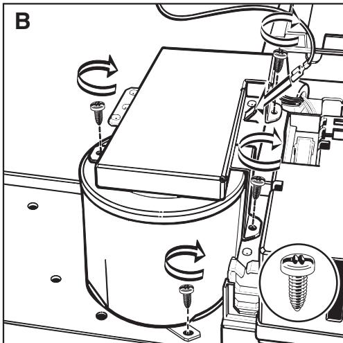 MIELE K 302 - Lower the heating element - 13