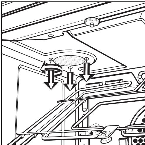 MIELE K 302 - Baje el elemento de calentimiento - 5