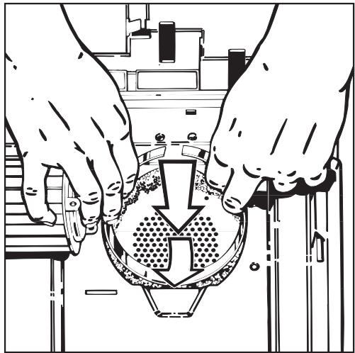 MIELE K 302 - Baje el elemento de calentimiento - 7