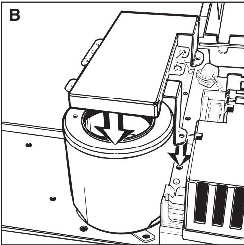 MIELE K 302 - Lower the heating element - 12