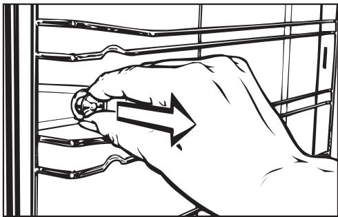 MIELE K 302 - Enlever les rails - 1