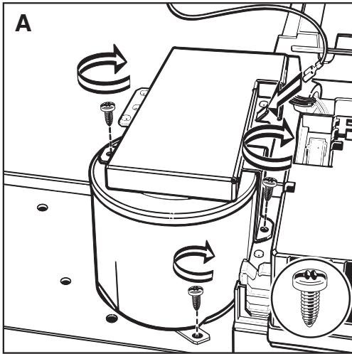 MIELE K 302 - Lower the heating element - 11