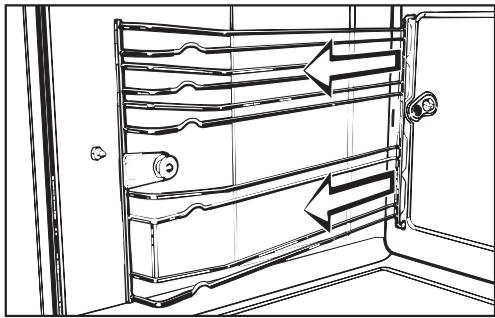 MIELE K 302 - Remove the runners - 2