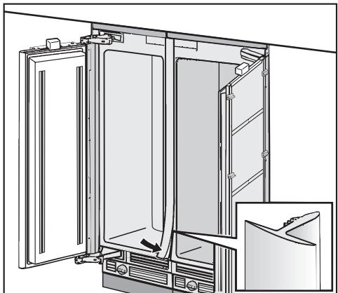 MIELE KF 1801 VI - Connect the appliances - 4