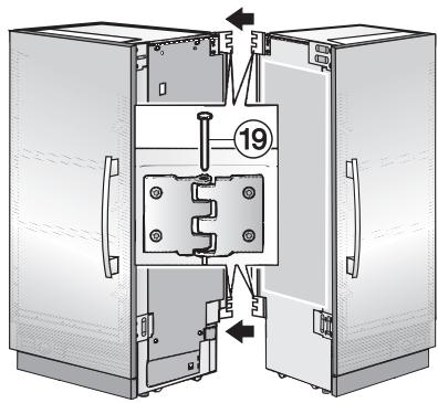 MIELE KF 1901 SF - Conexión de los aparatos - 1